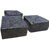 High quality grey natural granite cobblestone paving stone